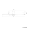 Modern Forms Fans Skylark Indoor or Outdoor Smart Flushmount Ceiling Fan 2700-3000-4000-5000K LED in Matte White FH-W2202-54L-MW - alternate 4